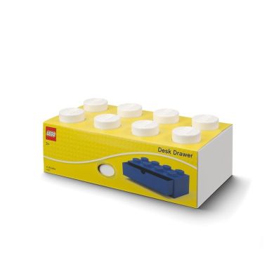 Восьмиточковий білий контейнер висувна шухлядка Х8 Lego 40211735