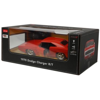 Автомобіль на радіокеруванні, д-рі/відч.Dodge Charger R/T 1970 1:16, червонйй,2.4МГц Jamara 402116