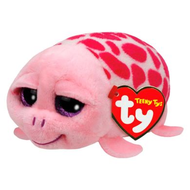 Дитяча іграшка м'яконабивна Рожева черепаха Shuffler TY Teeny Ty's 42145