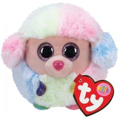 Детская игрушка мягконабивная TY Puffies Пудель Rainbow 42511