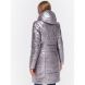 Двостороннє пальто для вагітних Yula mama з плащової тканини з металевим блиском L Kristin