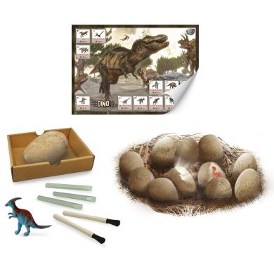 Игрушка для имитации раскопок в форме яйца BUKI FRANCE 2138