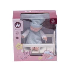 Игрушечная кроватка с куклой W6921A