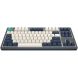 Игровая клавиатура KD87В Mech. Gateron cap teal ENG/RU KB-GCT-872-702124