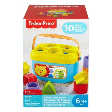 Ігровий набір для малюків Ведерко з кубиками Fisher Price Яскраве FFC84