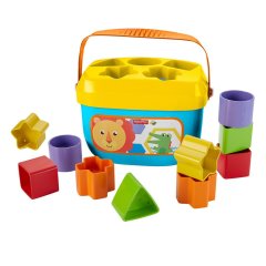 Ігровий набір для малюків Ведерко з кубиками Fisher Price Яскраве FFC84, Різнокольоровий