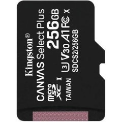 Карта пам'яті Kingston microSD 256GB C10 UHS-I R100/W85MB/s SDCS2/256GBSP