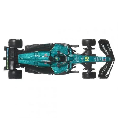 Коллекционный болид Aston Martin Lance Stroll #18 Formula 1 Hot Wheels JKD87