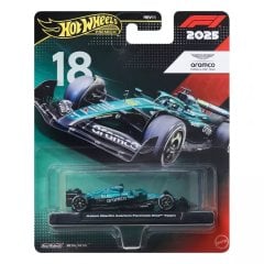Коллекционный болид Aston Martin Lance Stroll #18 Formula 1 Hot Wheels JKD87