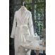 Комплект для ванны JESSI CREAM (халат S/M, 2 полотенца, тапочки) PEPPERHOME JESSI 2002