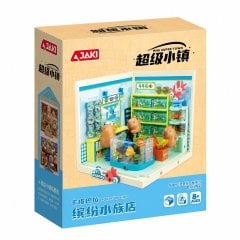 Конструктор JAKI серії Mini Super Town АКВАРІУМНА КРАМНИЧКА КАПІБАР FK023