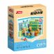 Конструктор JAKI серії Mini Super Town АКВАРІУМНА КРАМНИЧКА КАПІБАР FK023