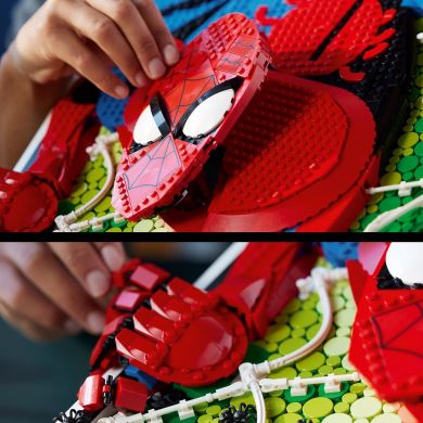 Конструктор LEGO Art Человек-Паук 2099 деталей 31209
