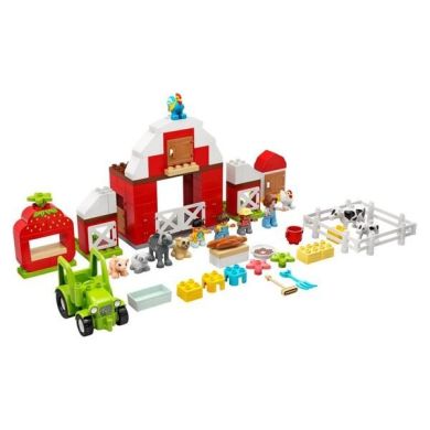 Конструктор LEGO DUPLO Town Фермерський трактор, будиночок і тварини 97 деталей 10952