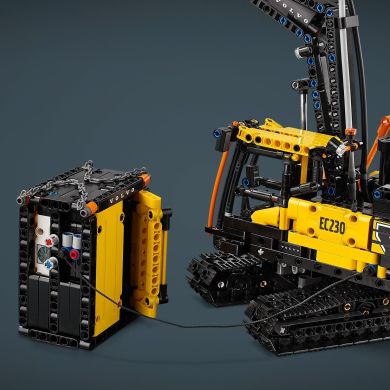 Конструктор LEGO TECHNIC Грузовик Volvo FMX и Электрический экскаватор EC230 42175