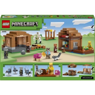 Конструктор Напад викликача на село Lego Minecraft 21596