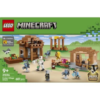 Конструктор Напад викликача на село Lego Minecraft 21596