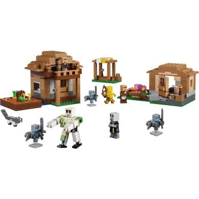 Конструктор Напад викликача на село Lego Minecraft 21596