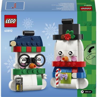 Конструктор Украшения со снеговиком Lego 40812