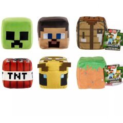 Квадратная мягкая игрушка Minecraft в ассортименте JGR74