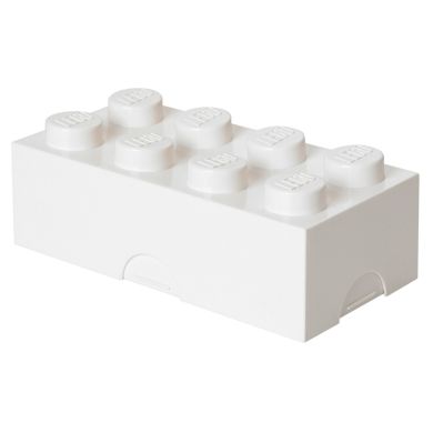 Восьмиточковий білий бокс для зберігання Х8 Lego 40231735