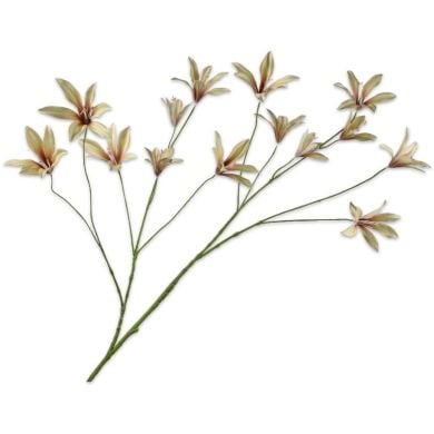 Лилия, ветка, лиловая, 85 см. Silk-ka 160623