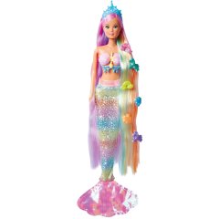 Кукла Штеффи-русалочка Рейнбоу с блестящим хвостом, аксесс, 3+ 5733610