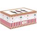 Набор 4 салфеточкодержателей &Oslash; 4,5см из фарфора в коробке NUTCRACKER POZZI MILANO 2192NUTC