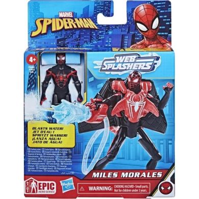 Набір іграшковий фігурка Веб сплешерс з аксесуаром Майлз Моралес Marvel F7847
