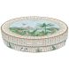 Набір з 4 десертних тарілок з порцеляни PARADISE SAUVAGE POZZI MILANO M006R0924PASA