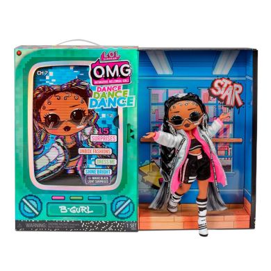 Набір з лялькою L.O.L. Surprise! серії O.M.G.Dance Брейк-данс Леді 117858