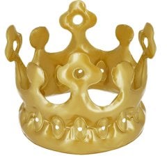 Надувная корона Party King Золотая Король Legami CRO0001