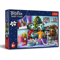 Пазлы 100 The Treflik Family Семейное Рождество Трефлика Trefl 16483