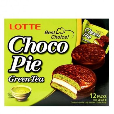 Печиво Lotte Choco Pie Green Tea 28 г