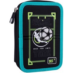 Пенал жесткий YES двойной HP-01 Football Game 533641