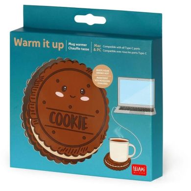 Подогреватель с кабелем Type-C Warm It Up Печенько Legami WIU0013