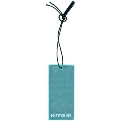 Підвіска м'яка світловідбиваюча, прямокутна, м'ятна Kite K23-109-3