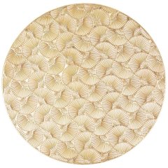 Плейсмат для сервировки CAPELINNI круг, 38 см, золото ZICZAC ZZ0538GOLD