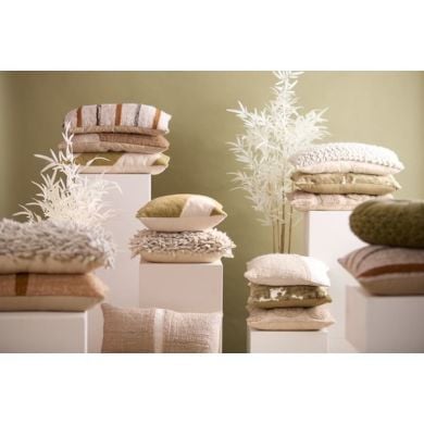 Подушка 45x45 см HUSLIA зелена Light&Living 6868781