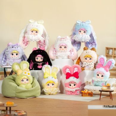 Пухнаста фігурка на підвісі POP TOP Hi TOY серії "Nommi" - ЗАЙЧЕНЯТА (у дисп., в ас.) Pop Top HC023