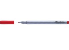 Ручка капілярна Faber-Castell «Grip Finepen» 0,4мм червона 22260