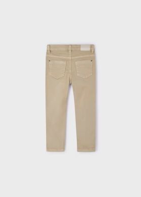 Джинсовые штаны для мальчика 5K, р.98 Бежевый Mayoral 3550