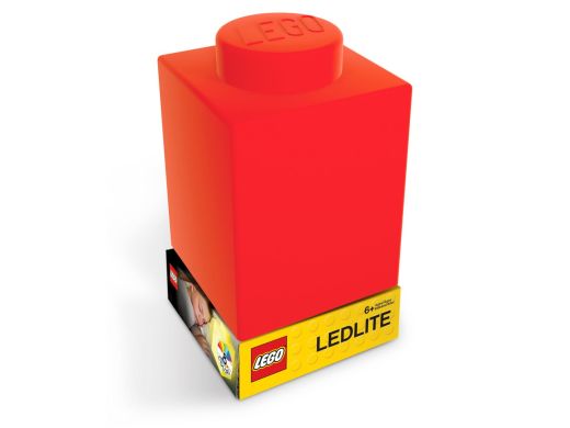 Силіконовий LED-світильник LEGO CLASSIC червоний 4006436-LGL-LP38