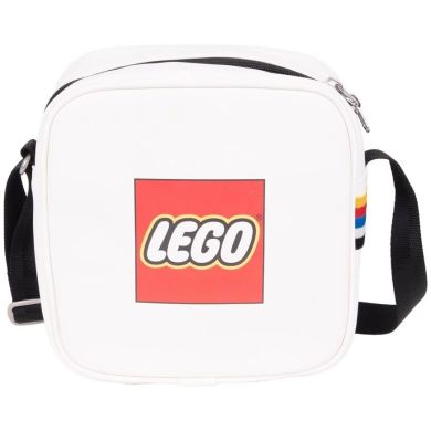 Сумка через плече, Біла, 21x21x10 см, 5 л LEGO 4011095-CB0960-200V