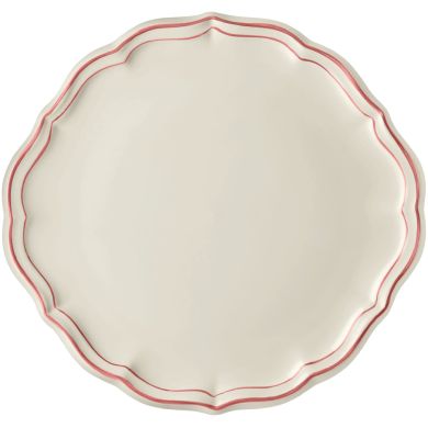 Тарілка для торта FILET CORAIL &Oslash; 31.7 см Білий GIEN, 31