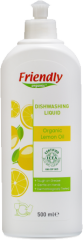 Органическое средство для мытья посуды Friendly Organic лимонный сок 500 мл FR1642