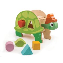 Игрушка из дерева Сортер-черепаха Tender Leaf Toys TL8456, Зелёный