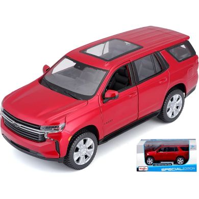 Автомодель в масштабі 1:24 2021 Chevy Tahoe червоний 31533 red