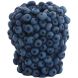 Декоративна ваза &Oslash;14x16,5 cm BERRIES т.блакитний Light&Living 5744775