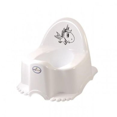 Горшок ECO-Единорожок (Белый) TEGA BABY JD-001-103